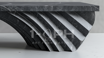 Nocturne Arch Marble Bench