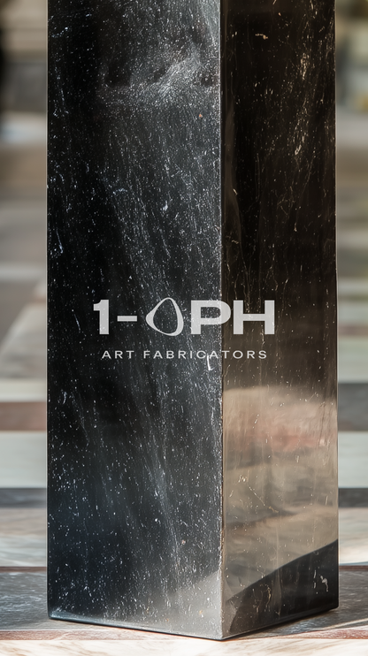 Facet Planter — Sculpted Stainless Series