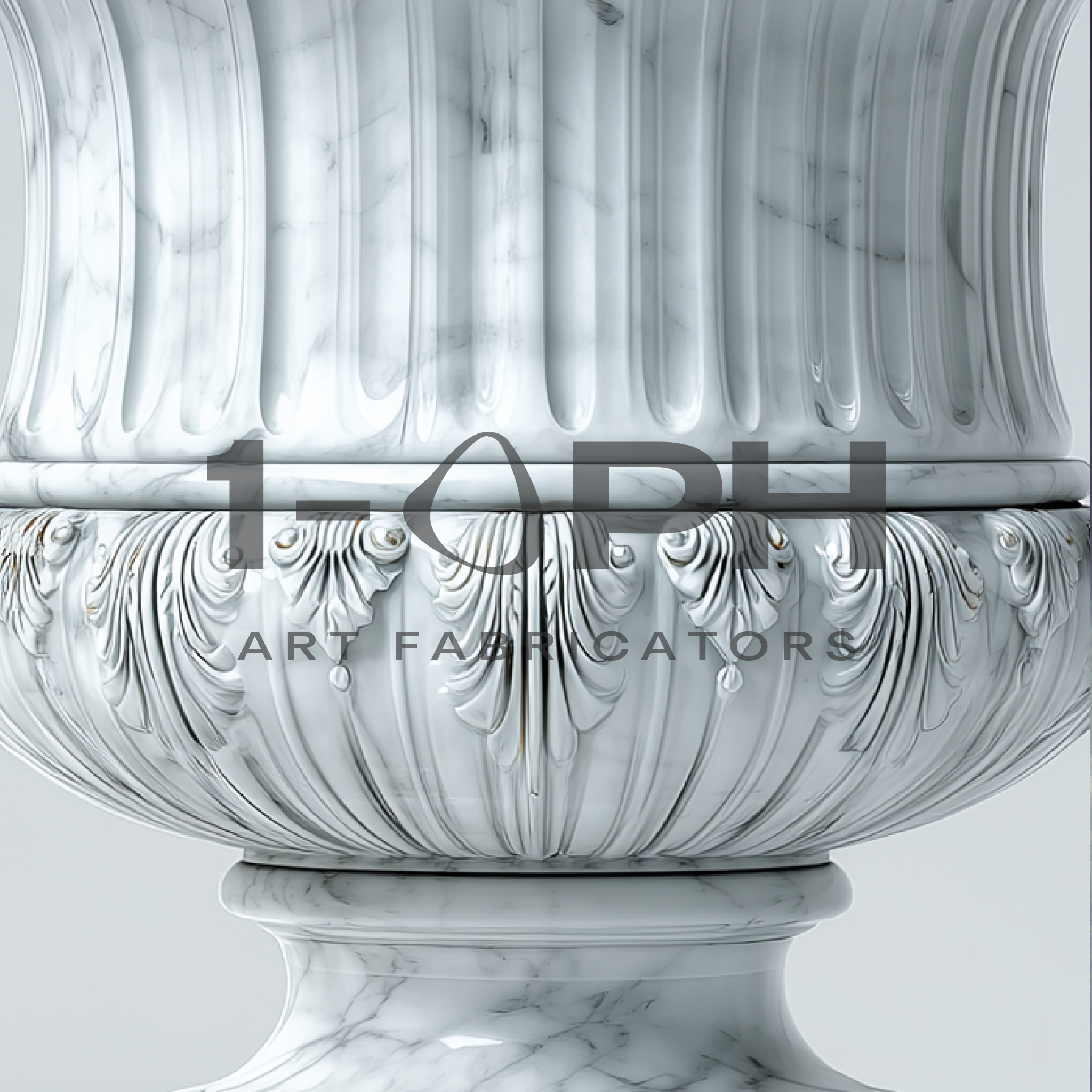 Imperial Aurelia — Hand-Carved Marble Urn