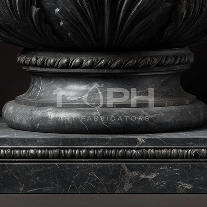 Pietra Grey Acanthus Luxury Marble Urn Planter