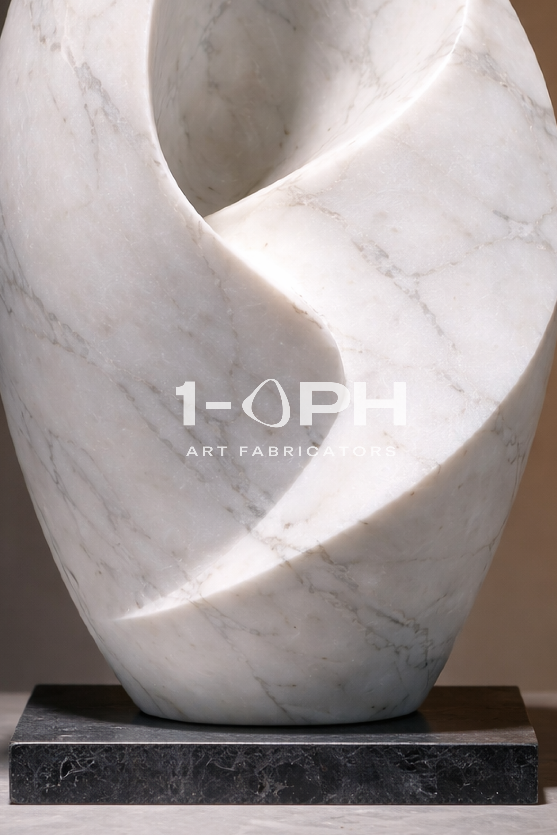 Emerald Veil — Collectible Marble Sculpture