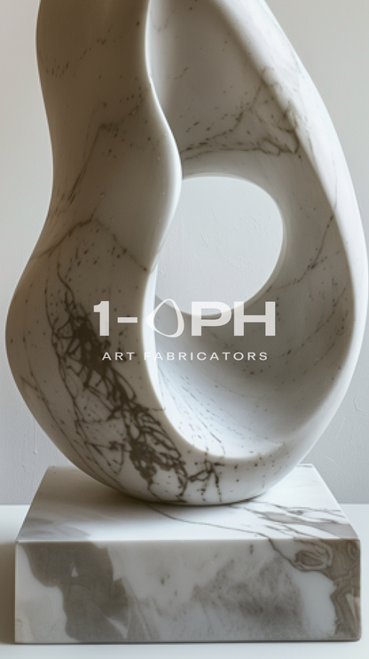 Ivory Continuum — Collectible Marble Sculpture