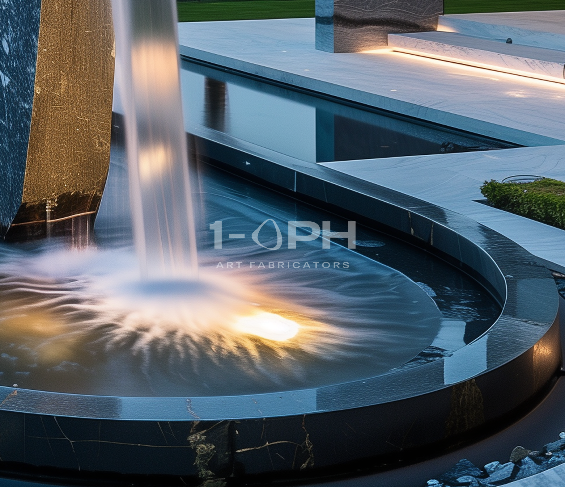 Obelisk Veil — Monumental Marble Sculpture