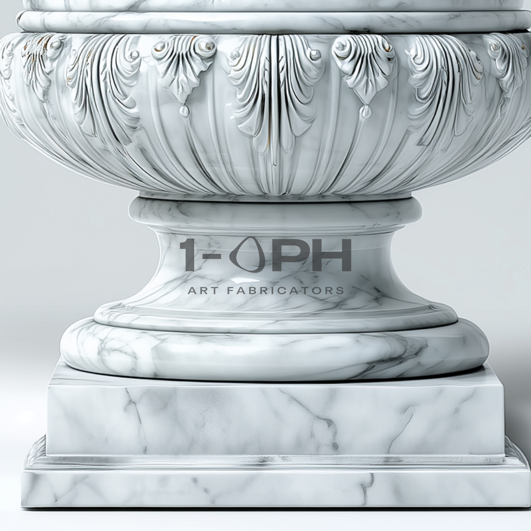 Imperial Aurelia — Hand-Carved Marble Urn
