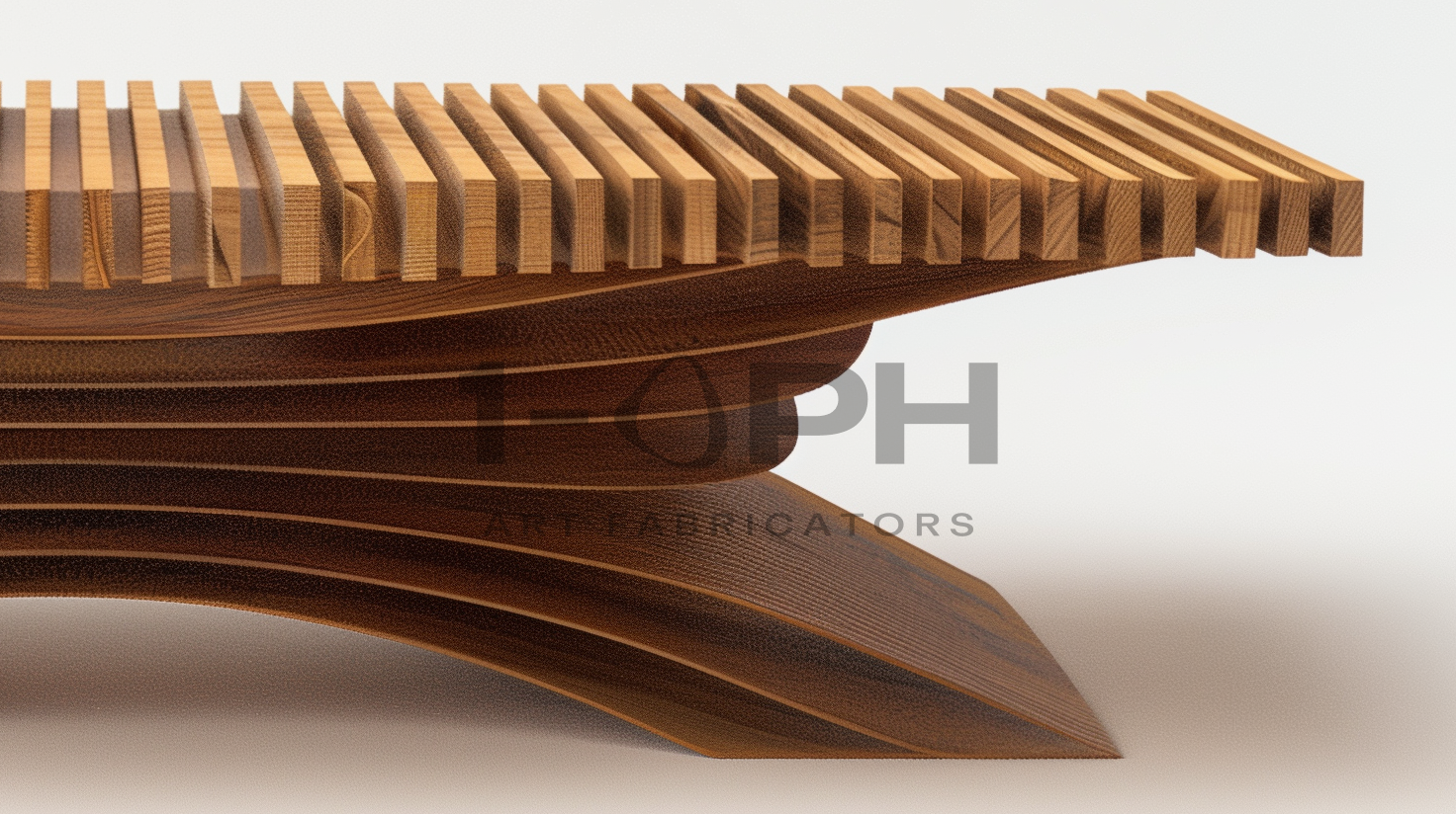 STRATA TIMBER BENCH XVIII
