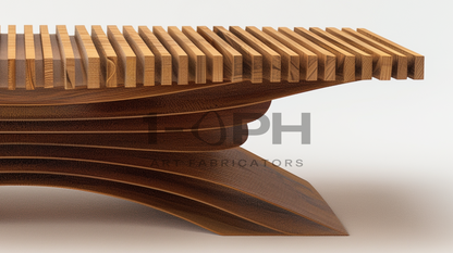 STRATA TIMBER BENCH XVIII