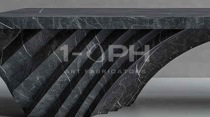 Nocturne Arch Marble Bench