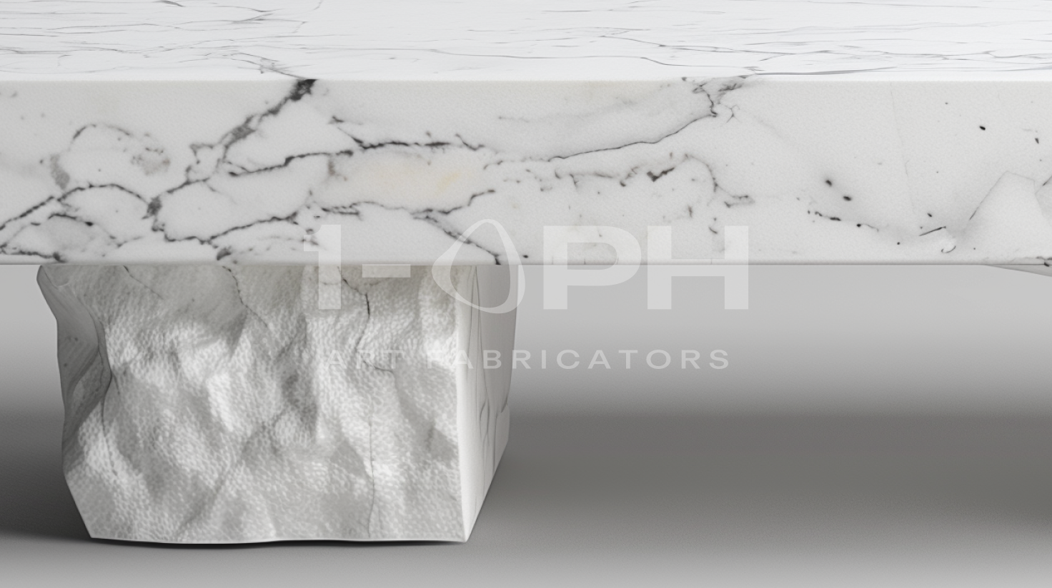 Carrara Raw Balance Bench