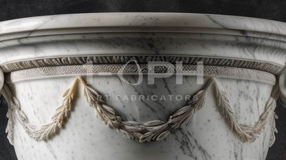 Garland Estate Marble Urn Planter