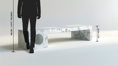 Carrara Void Bench