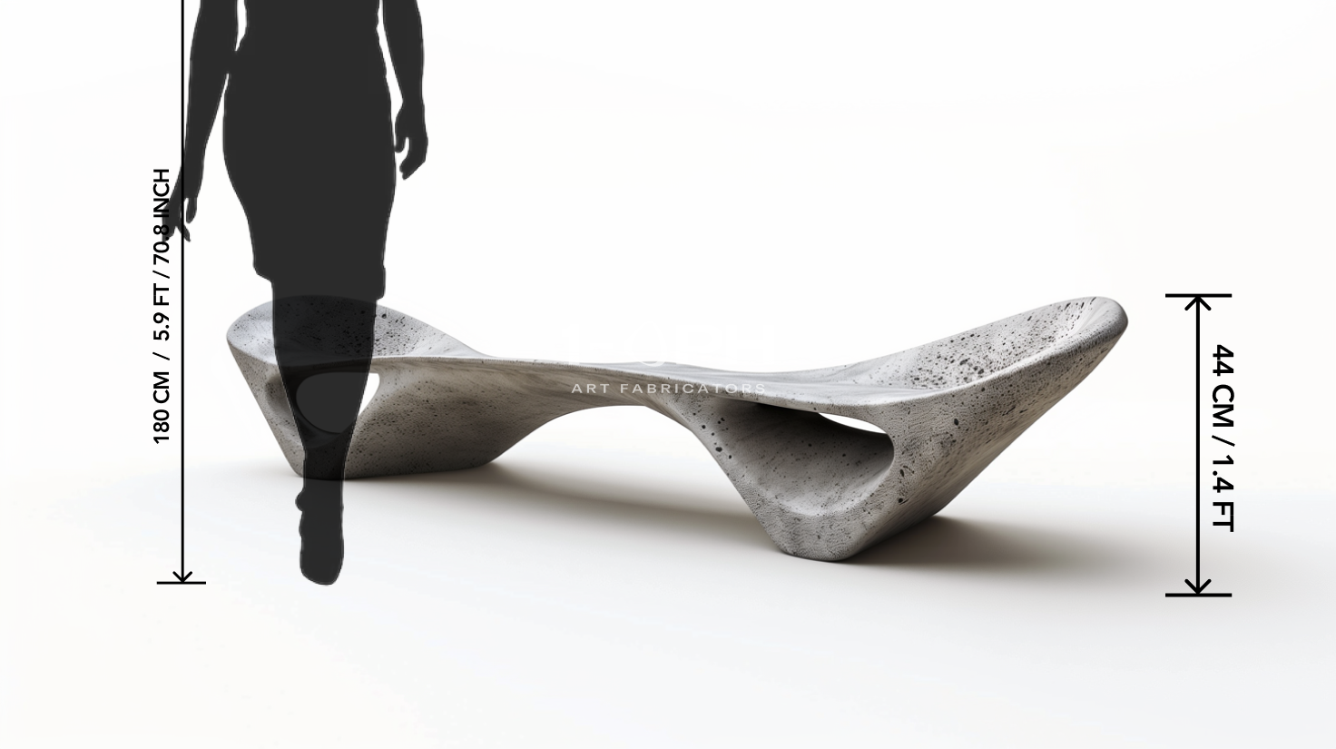 VOIDWAVE SCULPTURE BENCH XVII