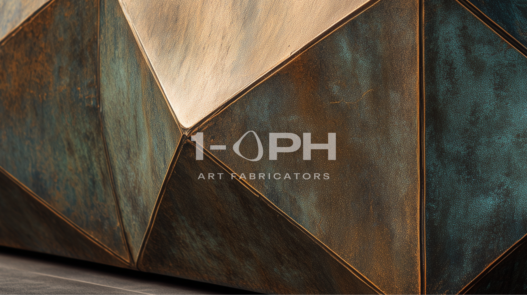 Facet Planter — Sculpted Stainless Series