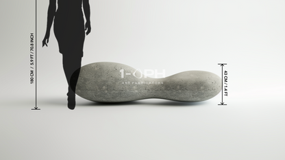 PEBBLE FLOW BENCH XIII