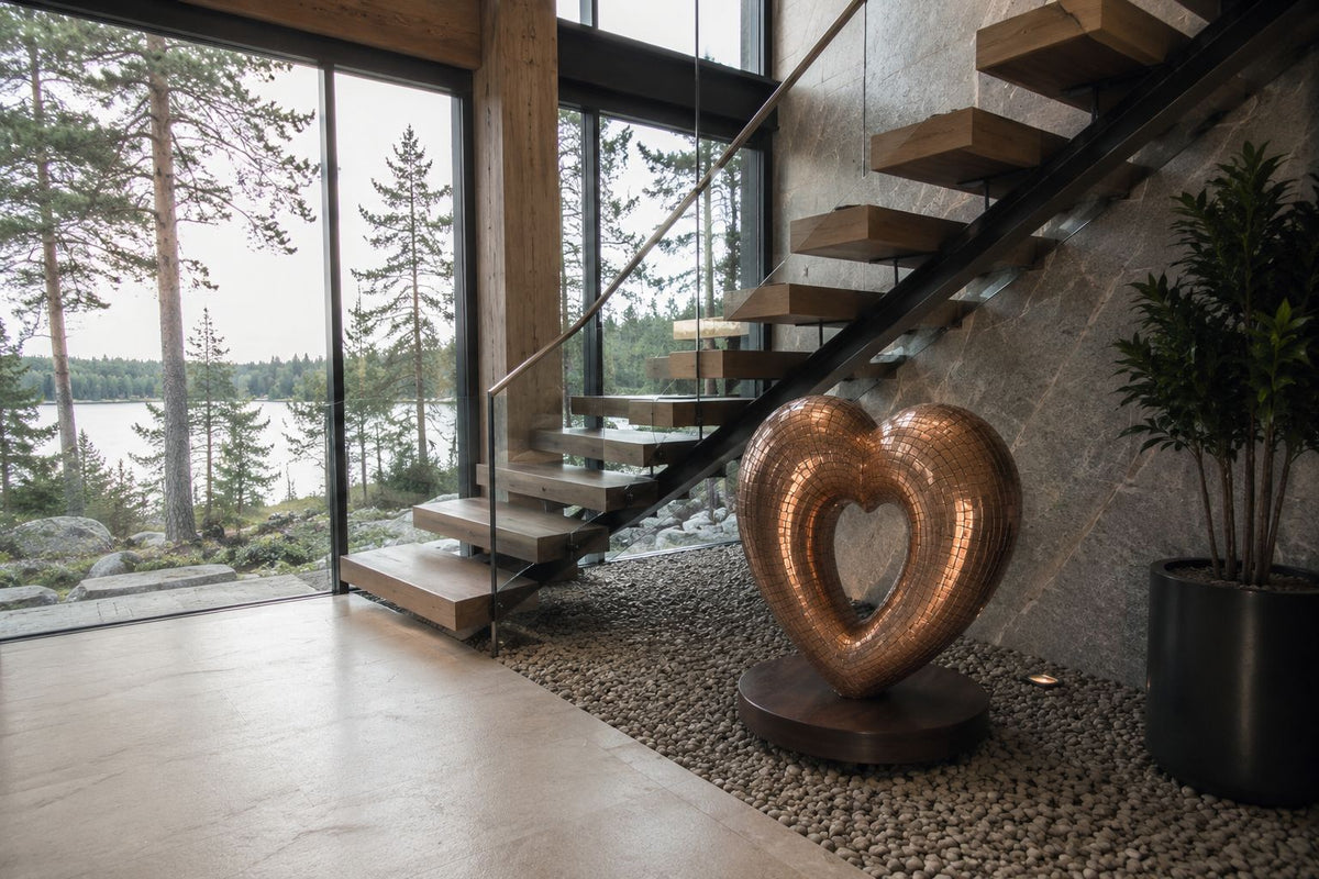 A 1-OPH sculpture installed on site