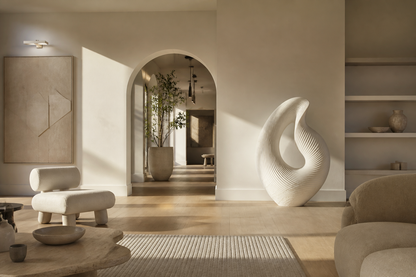 Acrux — Marble sculpture by 1-OPH