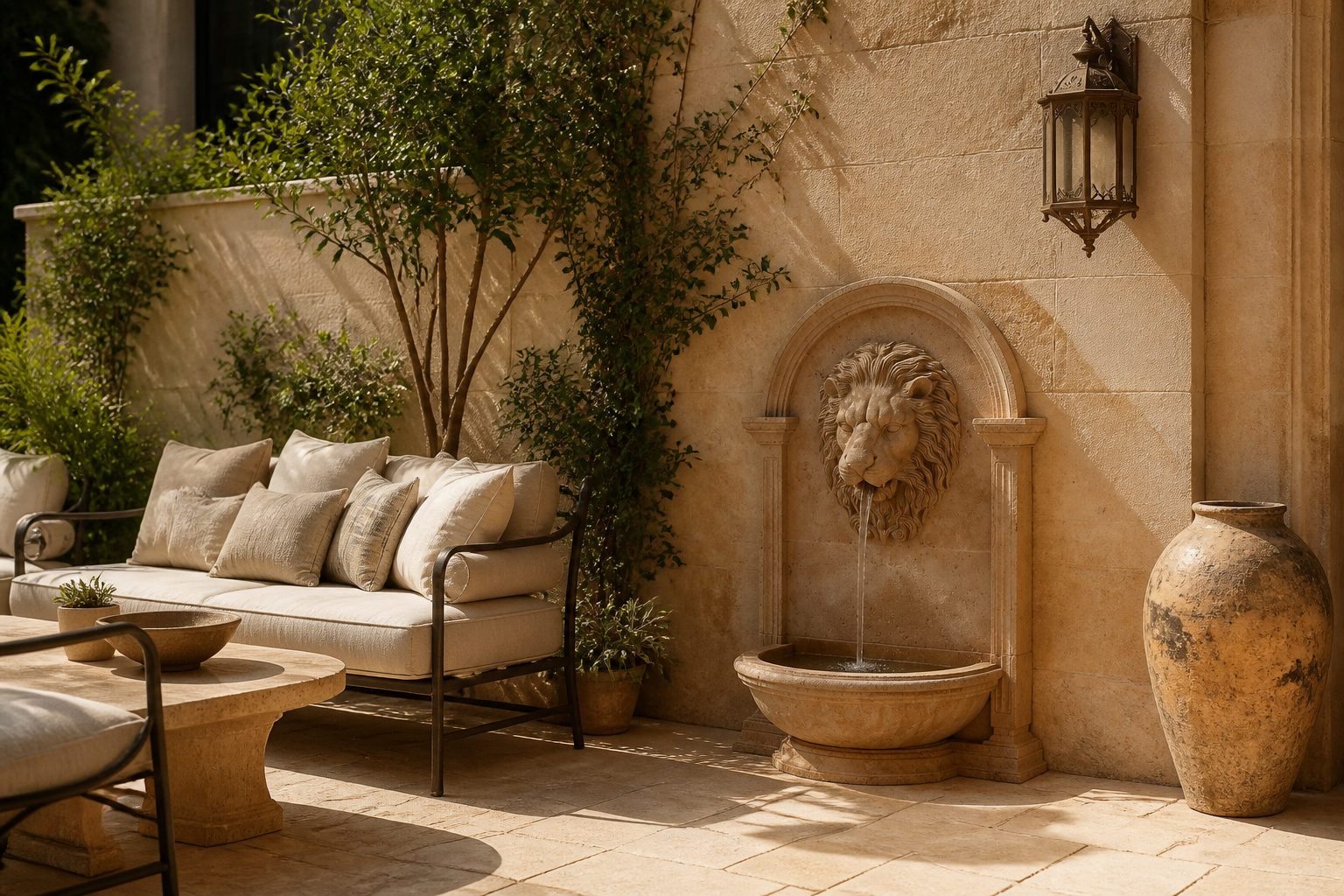 Marea — stone fountain by 1-OPH