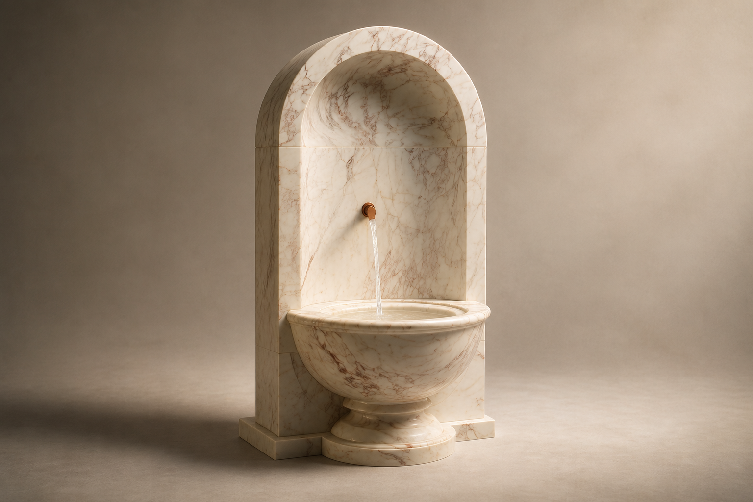 Rivo — stone fountain by 1-OPH