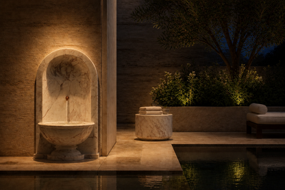 Rivo — stone fountain by 1-OPH