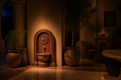 Sorgente — stone fountain by 1-OPH
