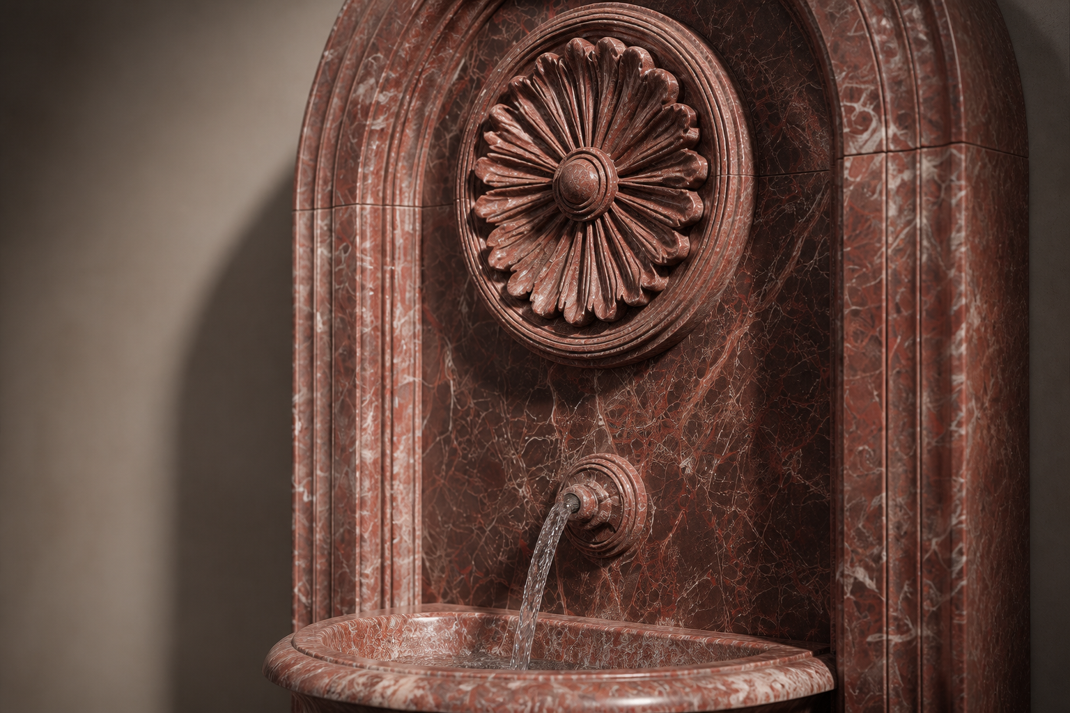 Sorgente — stone fountain by 1-OPH