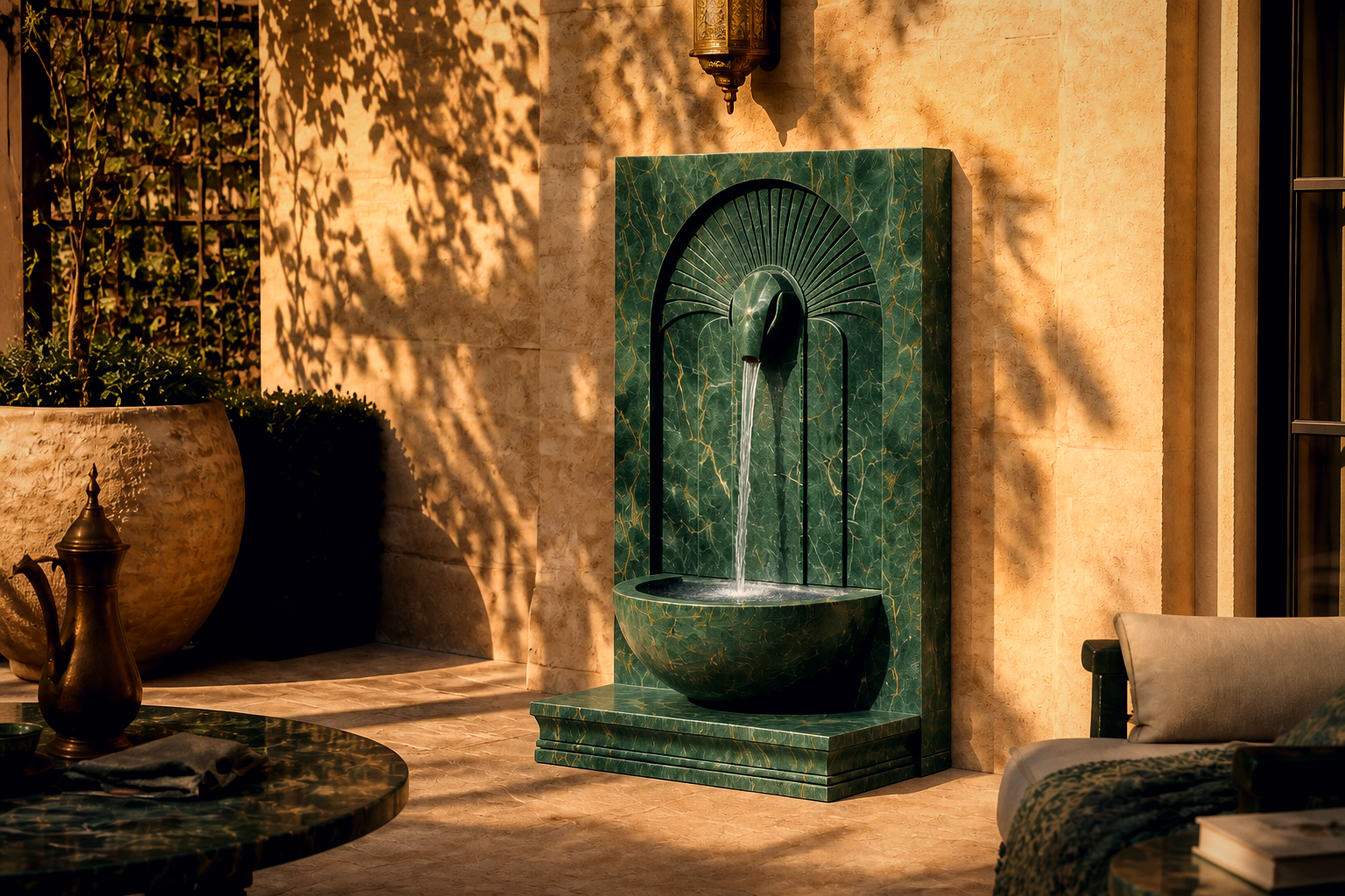 Corrente — stone fountain by 1-OPH
