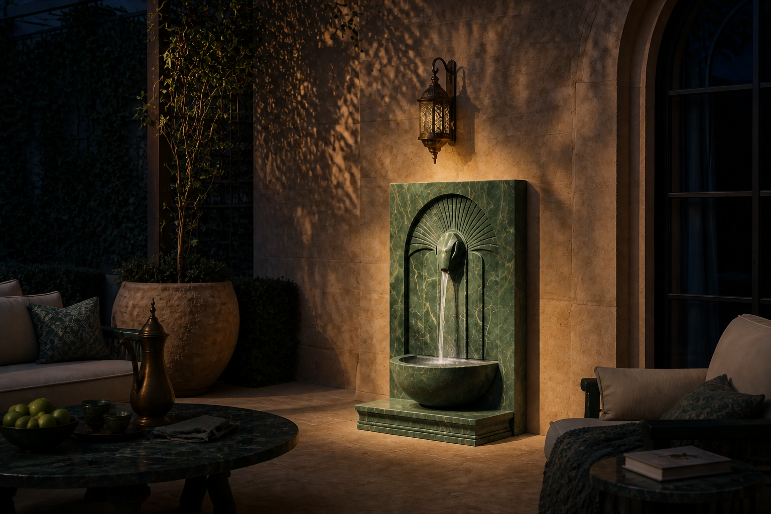 Corrente — stone fountain by 1-OPH
