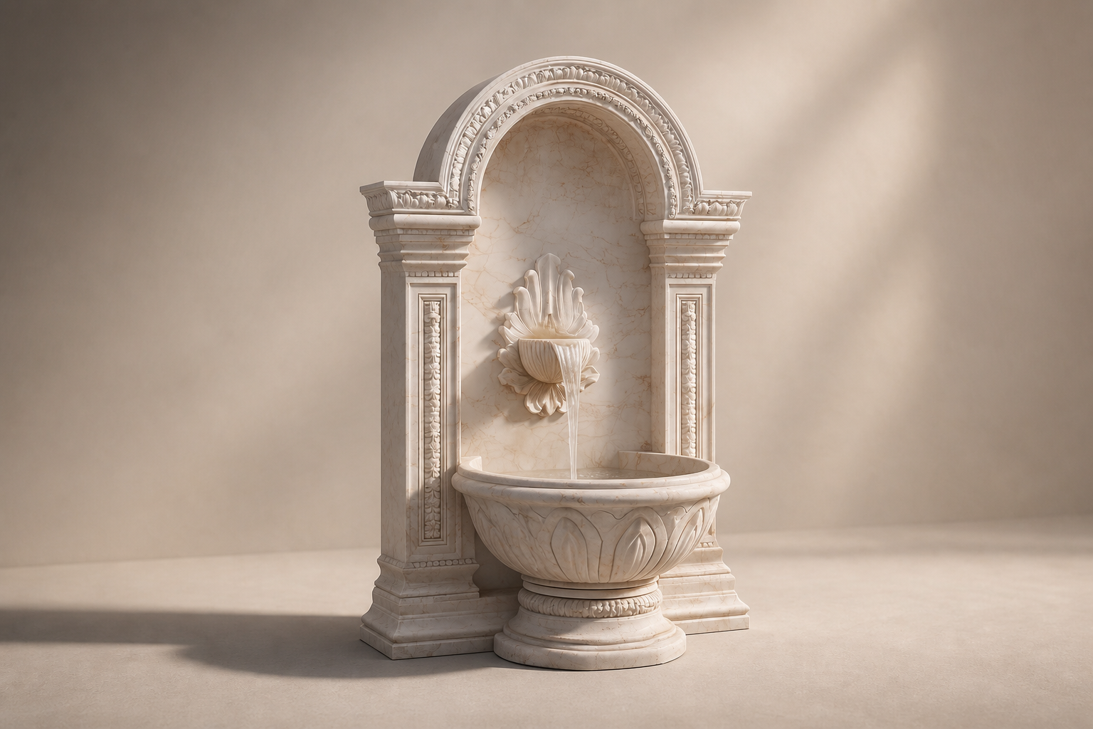 Riada — stone fountain by 1-OPH