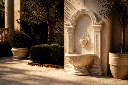 Riada — stone fountain by 1-OPH
