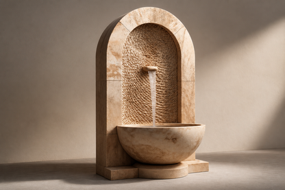Amnis — marble fountain by 1-OPH