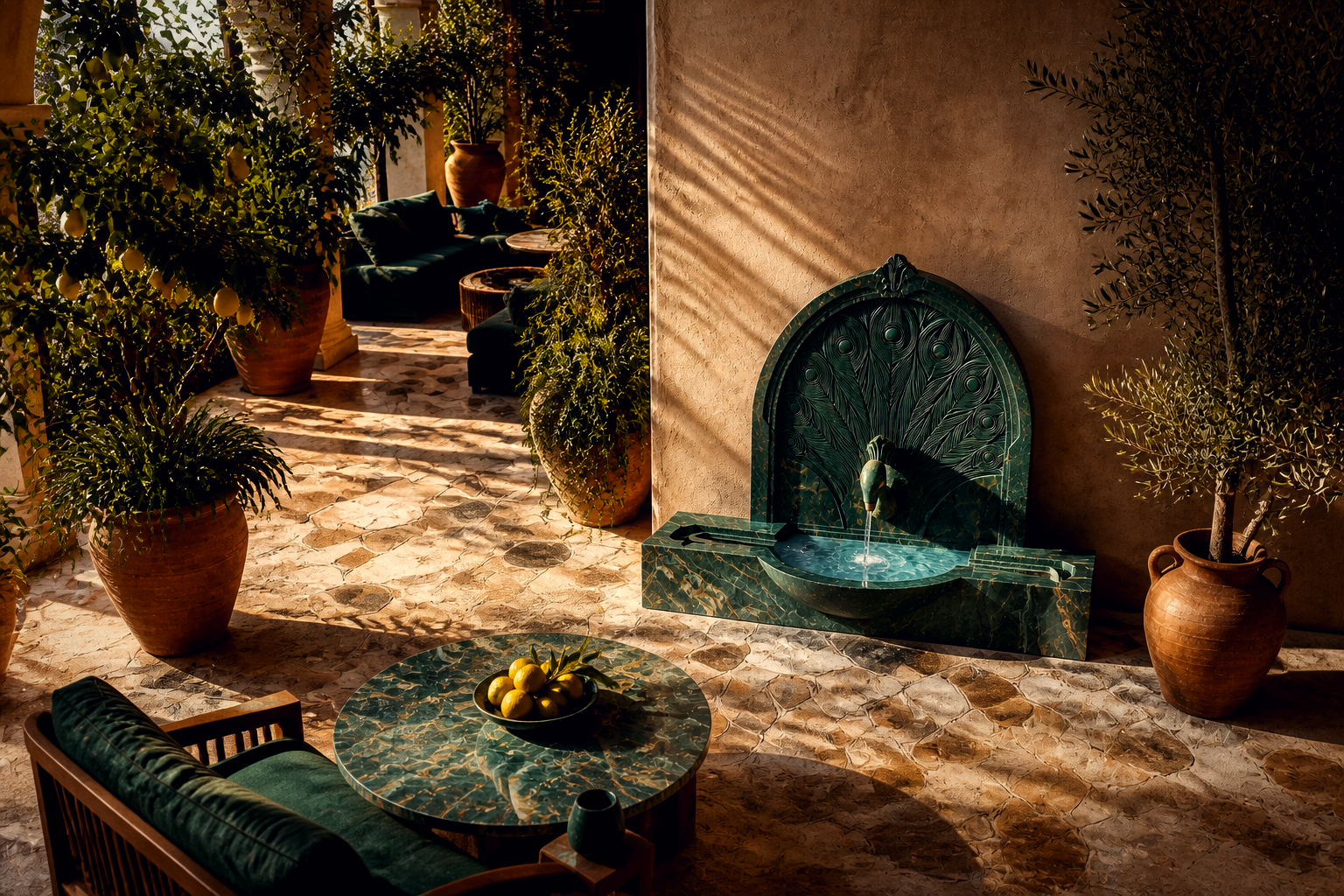 Fluvia — stone fountain by 1-OPH