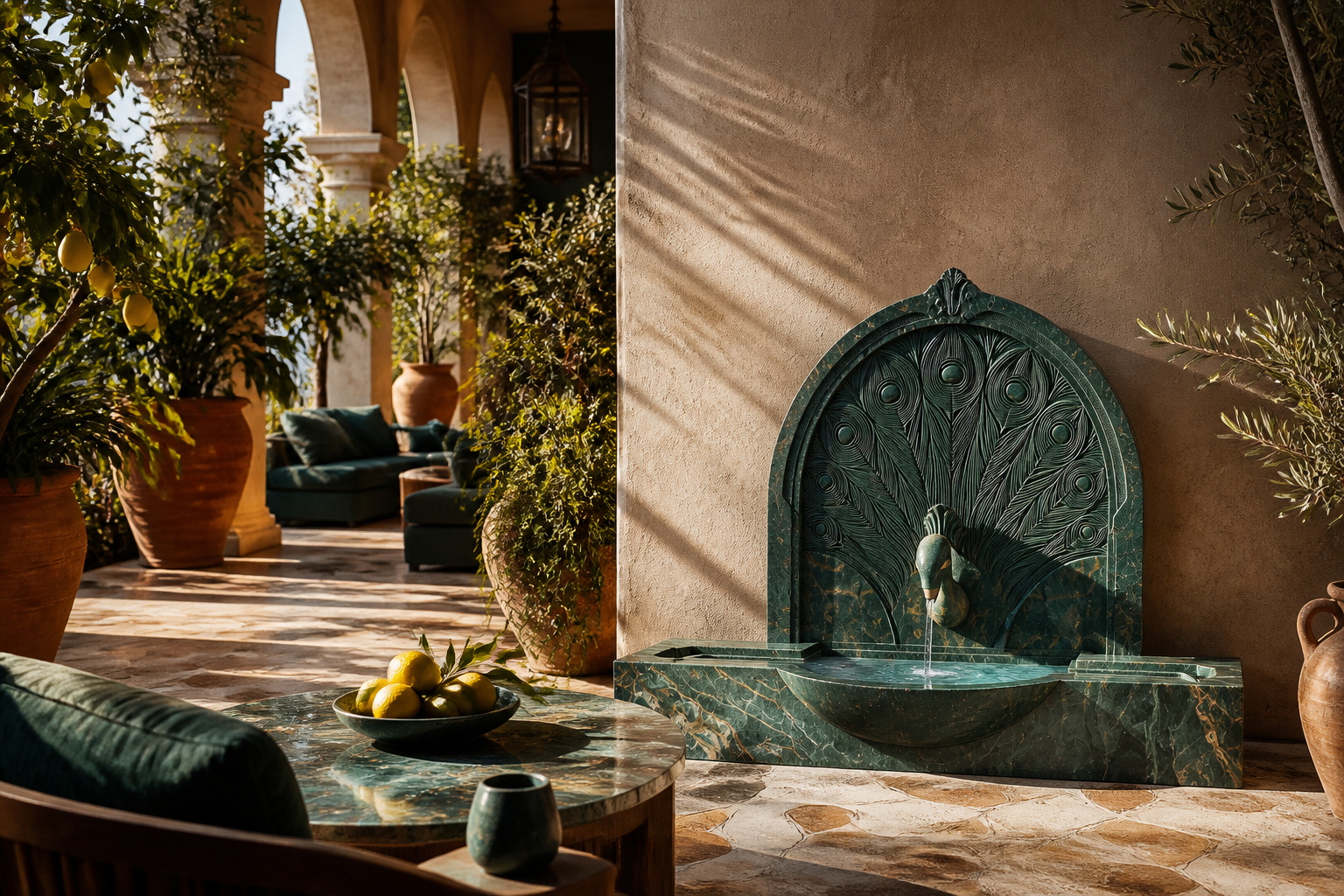 Fluvia — stone fountain by 1-OPH