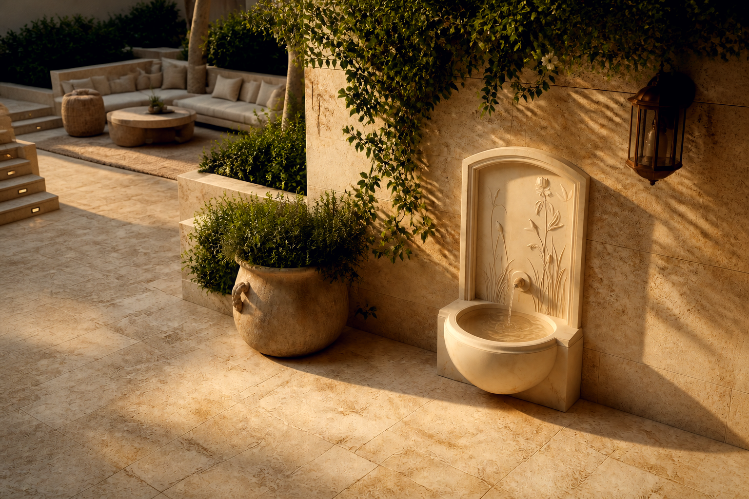 Undara — stone fountain by 1-OPH