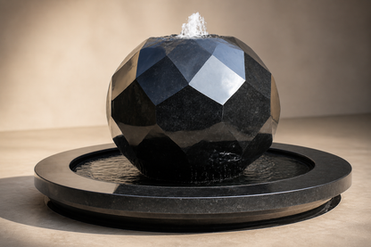 Miaplac — stone sphere fountain by 1-OPH