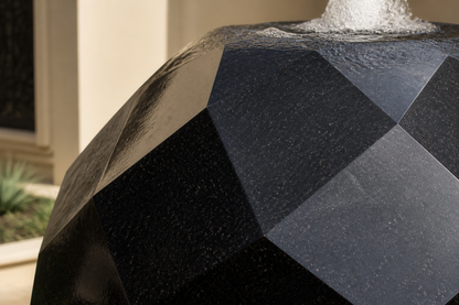 Miaplac — stone sphere fountain by 1-OPH