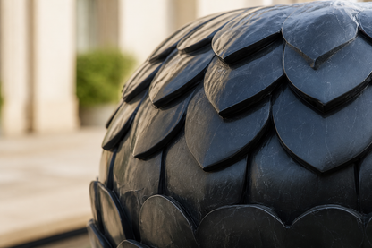 Avior — stone sphere fountain by 1-OPH