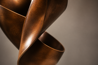 Turais — Bronze on travertine sculpture by 1-OPH