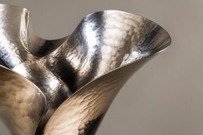 Biham — Stainless steel on marble sculpture by 1-OPH