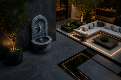 Kasumi — marble wall fountain by 1-OPH