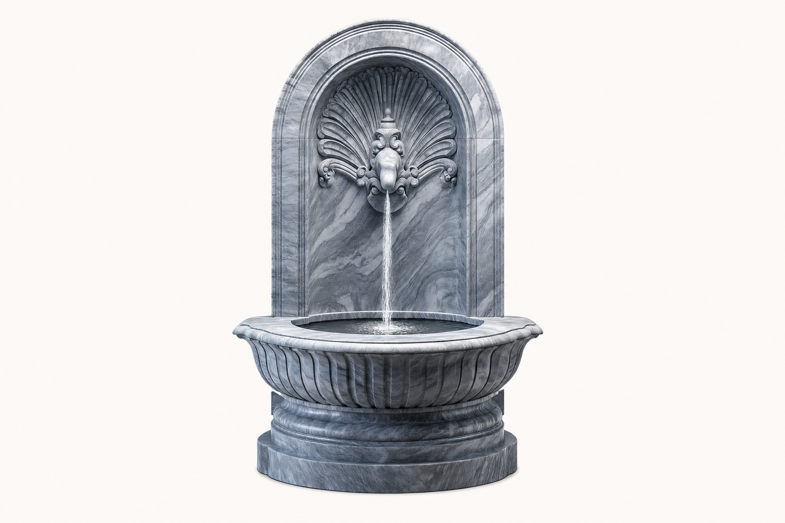 Kasumi — marble wall fountain by 1-OPH