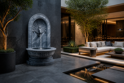 Kasumi — marble wall fountain by 1-OPH