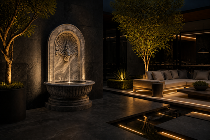Kasumi — marble wall fountain by 1-OPH