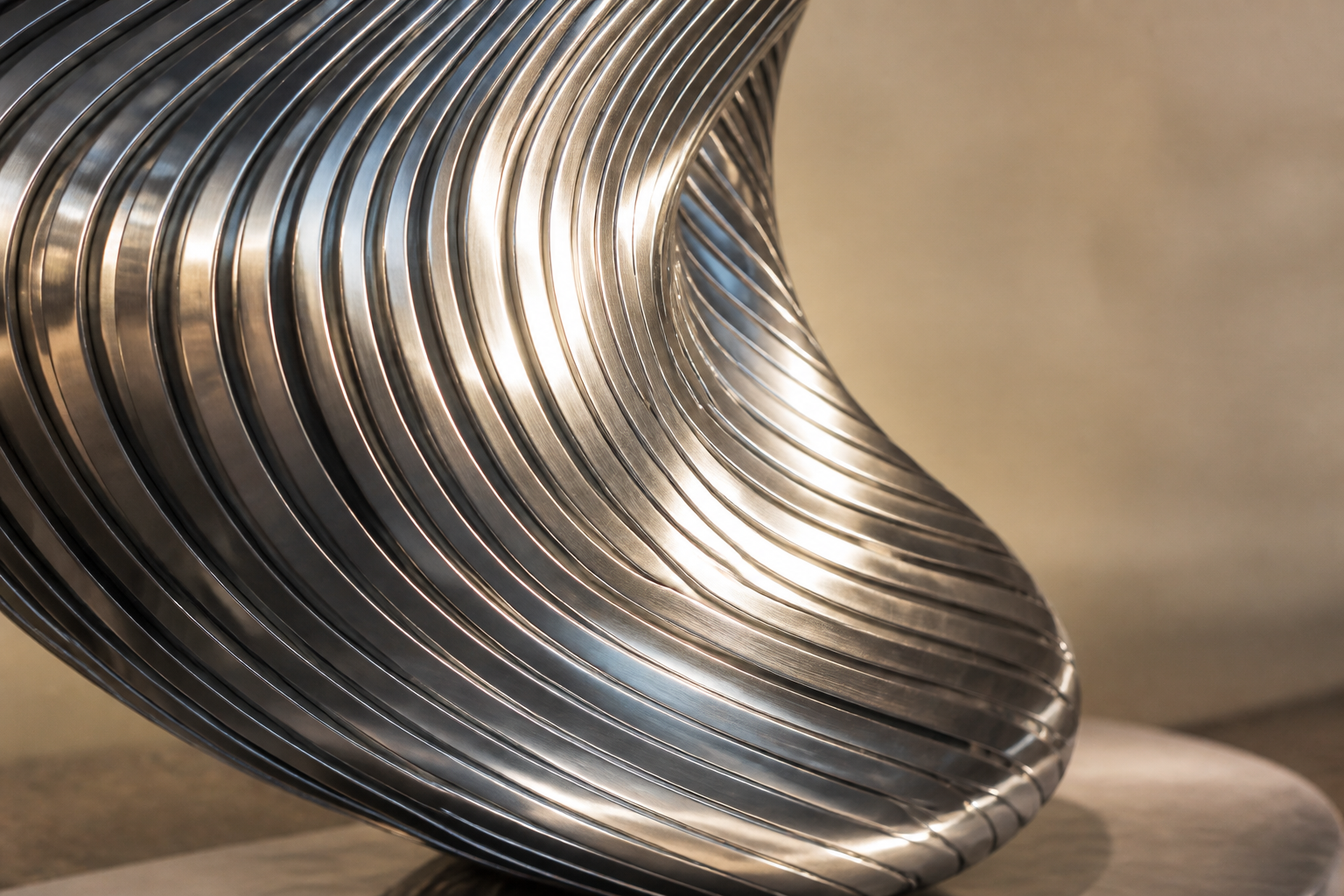 Varzea — Stainless steel sculpture by 1-OPH