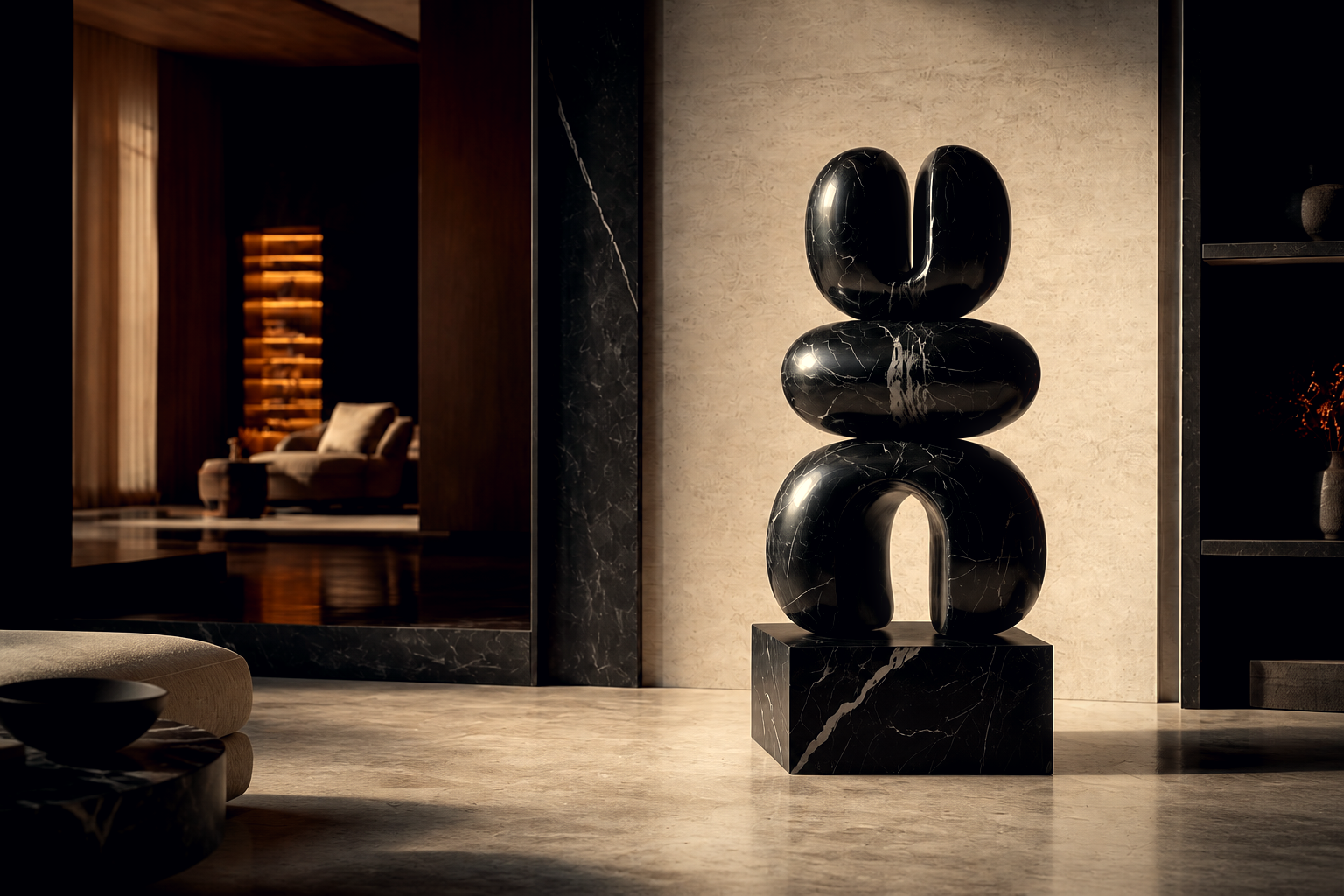 Ergere — stone sculpture by 1-OPH