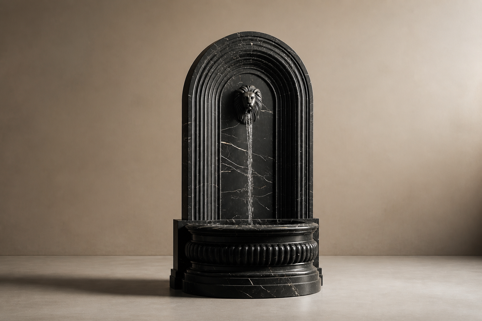 Saba — stone wall fountain by 1-OPH
