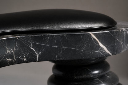Placida — stone sculptural bench by 1-OPH