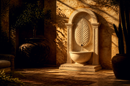 Garua — stone wall fountain by 1-OPH