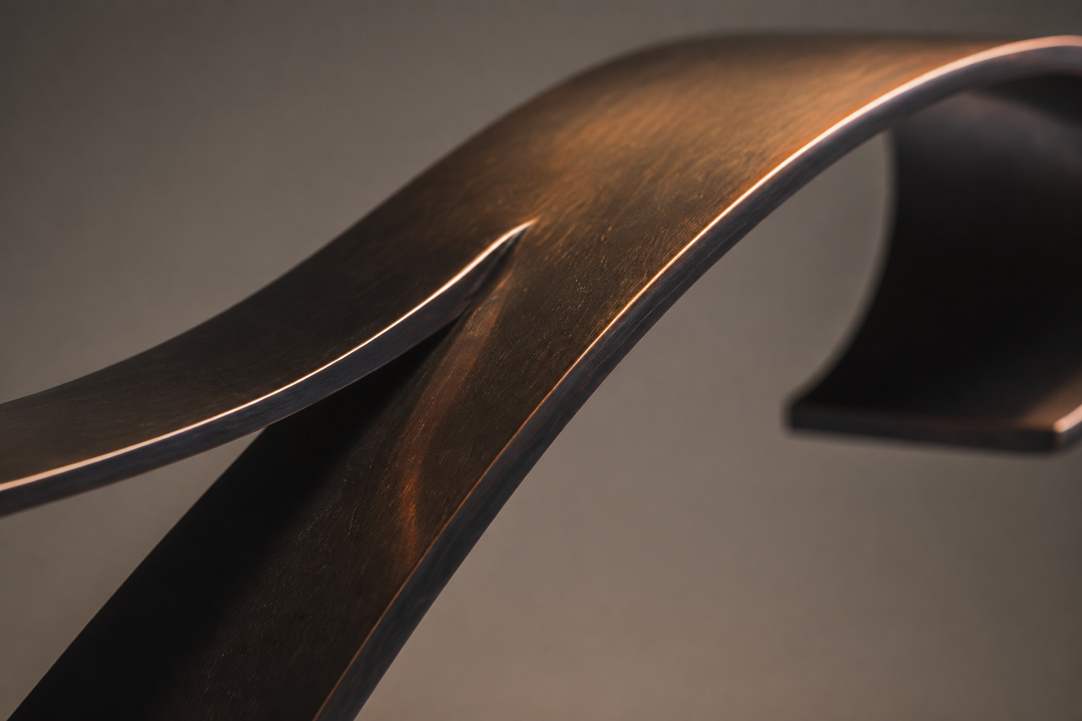 Ancha — Bronze on Nero Marquina marble sculpture by 1-OPH