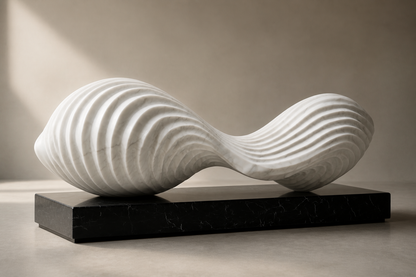 Requia — stone sculptural bench by 1-OPH