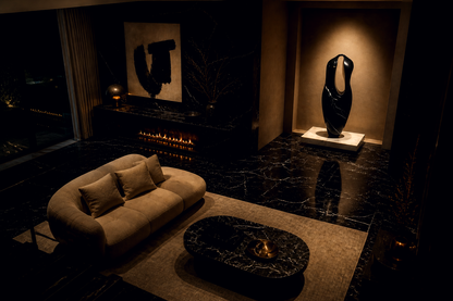 Himal — black marble monolith by 1-OPH