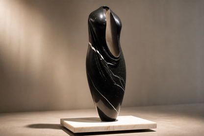 Himal — black marble monolith by 1-OPH